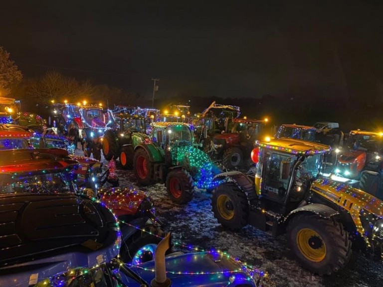 Warwickshire Young Farmers Tractor Run Royal Oak Kenilworth 12/12/2023 440 730pm Fun